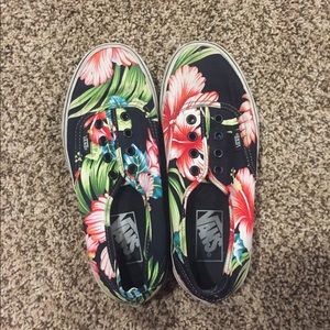Floral Vans